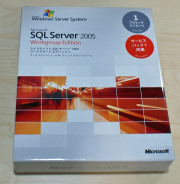 【中古品】Microsoft SQL Server 2005 Workgroup Edition 日本語版 プロセッサライセンス [CD-ROM]