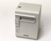 【優良中古】EPSON レシートプリンター　TM-L90(USB/80mm)ホワイト(電源別売)　メイン画像