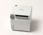 【優良中古】レシートプリンタ　EPSON TM-m10(USB/LAN/58mm)ホワイト　メイン画像