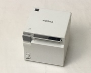 【中古】レシートプリンタ　EPSON TM-m10(USB/Bluetooth/58mm)ホワイト　メイン画像