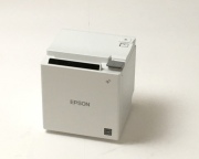 【中古】レシートプリンタ　EPSON TM-m10(USB/LAN/58mm)ホワイト　メイン画像