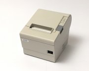 【中古】EPSON レシートプリンタ TM-T884(USB/80mm)ホワイト　メイン画像
