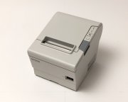 【優良中古】EPSON スマートレシートプリンタ TM-T885-i(LAN/80mm)ホワイト　メイン画像