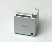 【お買得中古】レシートプリンタ　EPSON TM-m10(USB/Bluetooth/58mm)ホワイト　メイン画像