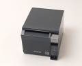 【中古】EPSONレシートプリンタ TM-T70II(LAN・USB/80mm)グレー　メイン画像