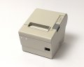 【中古】EPSON レシートプリンタ TM-T884(USB/80mm)ホワイト　メイン画像