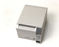 【中古】EPSON レシートプリンタ TM-T70II (USB/80mm)ホワイト　メイン画像