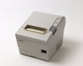【お買得中古】EPSON レシートプリンタ TM-T885(LAN/80mm)ホワイト(電源別売) トップ画像