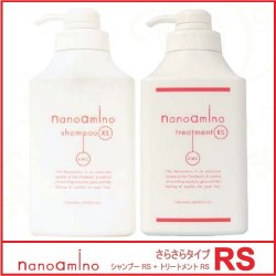 ニューウェイジャパン ナノアミノ シャンプー RS 1000ml ＋ トリートメント RS 1000g セット