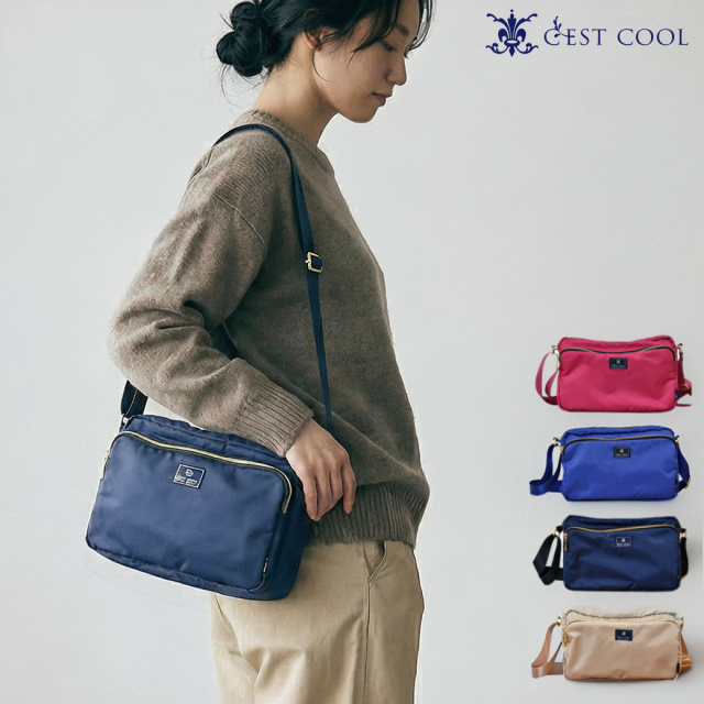 cest cool  セ クール / やわらかナイロン ミニショルダーバッグ