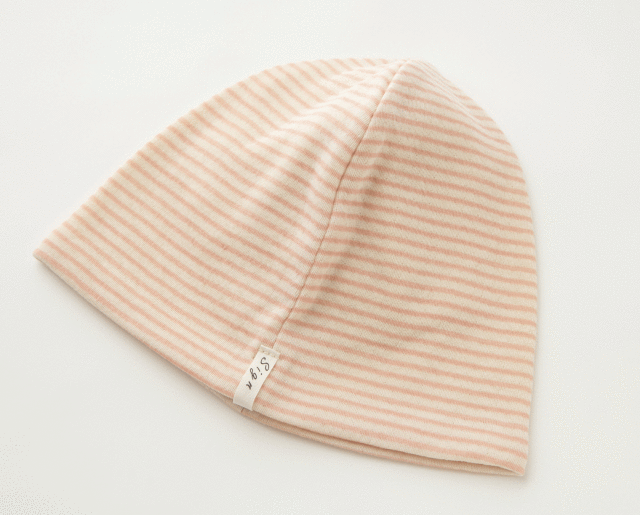 オーガニックボーダーワッチ　ピンク