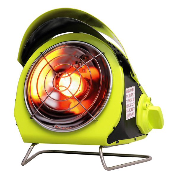 （送料無料） イワタニ（Iwatani） カセットガスアウトドアヒーター ガスヒーター 屋外専用 CB-ODH-1-GR　グリーン