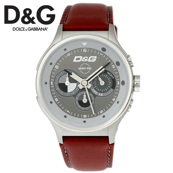 （送料無料） D&G ドルチェ&ガッバーナ アナログ 腕時計 クロノグラフ DW0210 CODE NAME