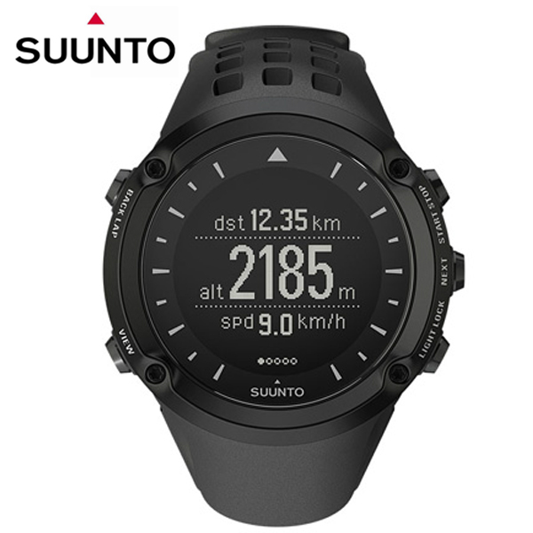 （送料無料） スント（SUUNTO） アンビット ブラック デジタル 腕時計 SS018374000 Ambit Black