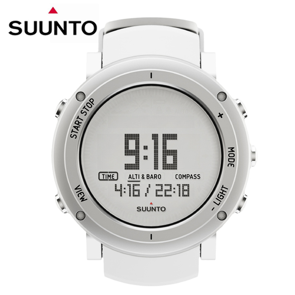 （送料無料） SUUNTO（スント） スント コア ピュア ホワイト デジタル腕時計 SS018735000 CORE PURE WHITE