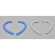 マスクイヤーフック シリコン製 2セット(青白)