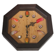 日本製手作り時計 お寿司「職人の技」