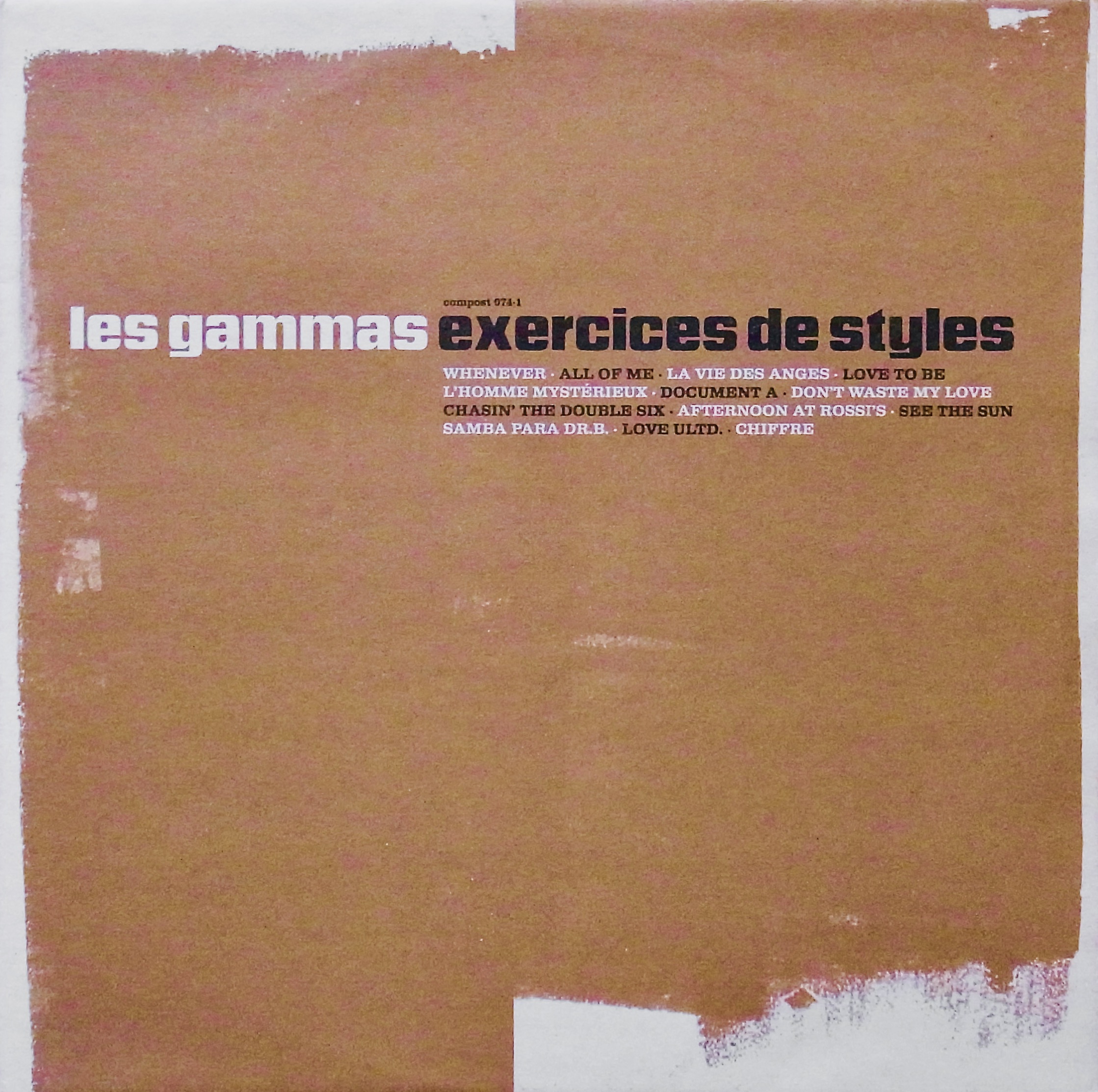 LES GAMMAS / Exercices De Styles