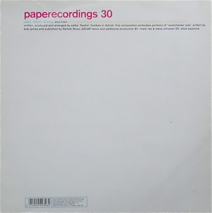 EDDIE  'FLASHIN' FOWLKES / Soul Train