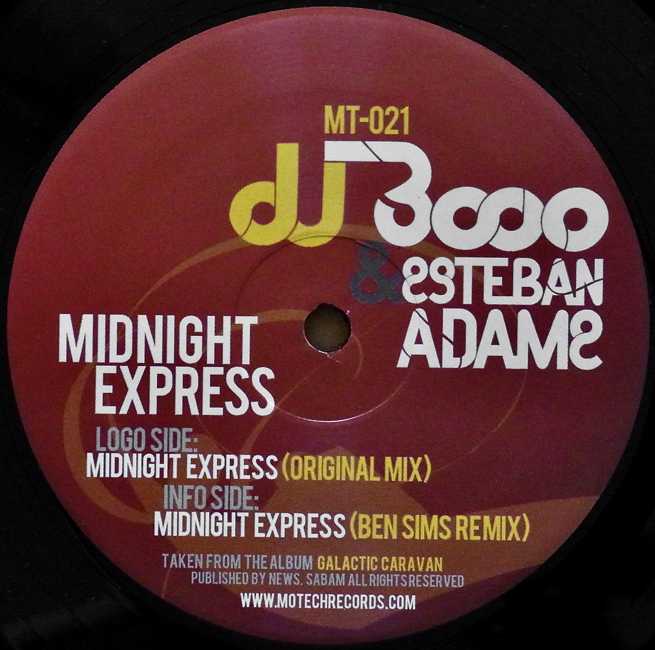 DJ 3000 & ESTEBAN ADAME / Midnight Express