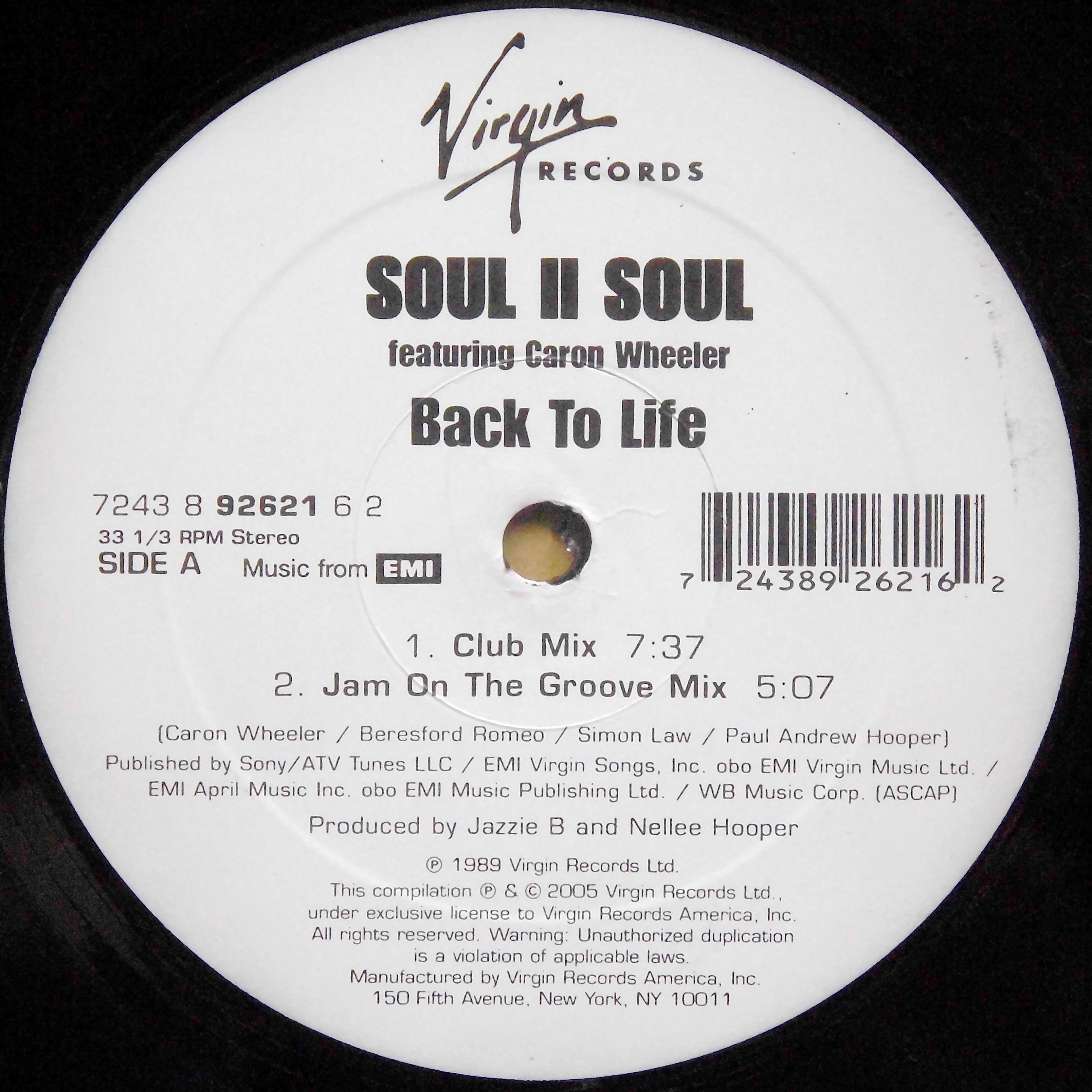 SOUL ? SOUL / Back To Life