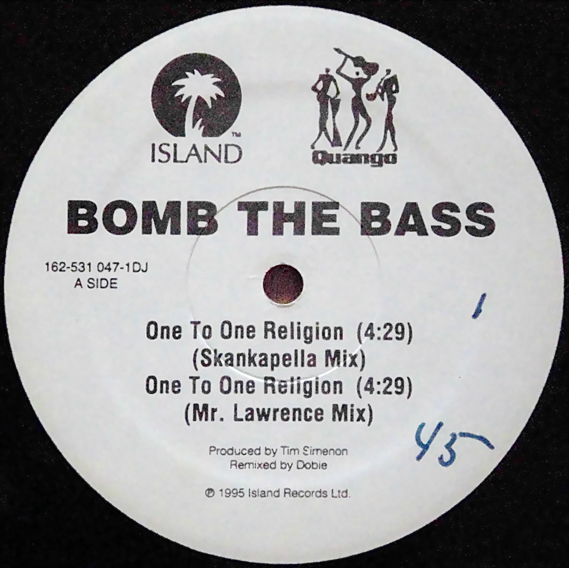 BOMB THE BASS / One To One Religion