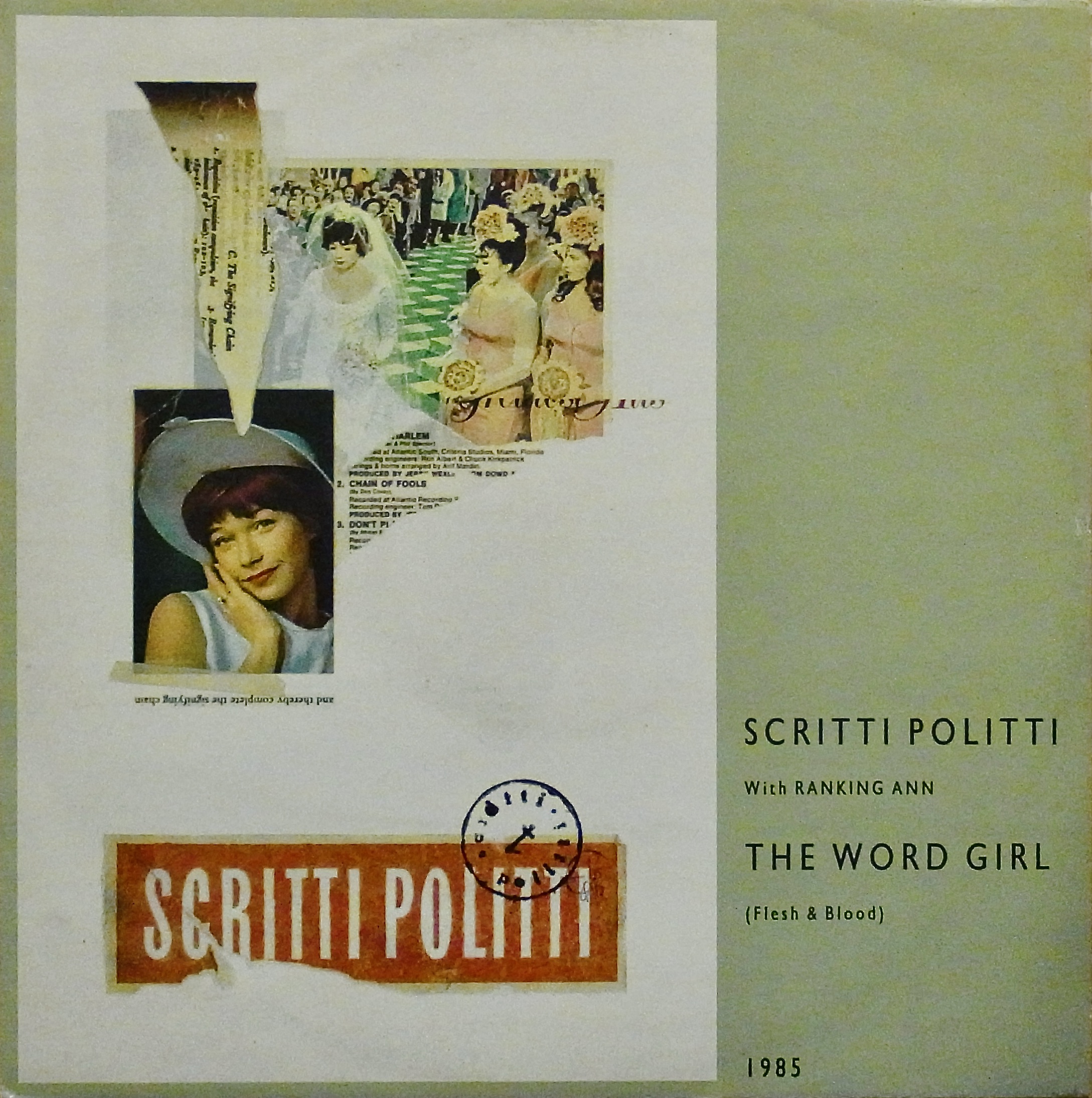 SCRITTI POLITTI With RANKING ANN / The Word Girl