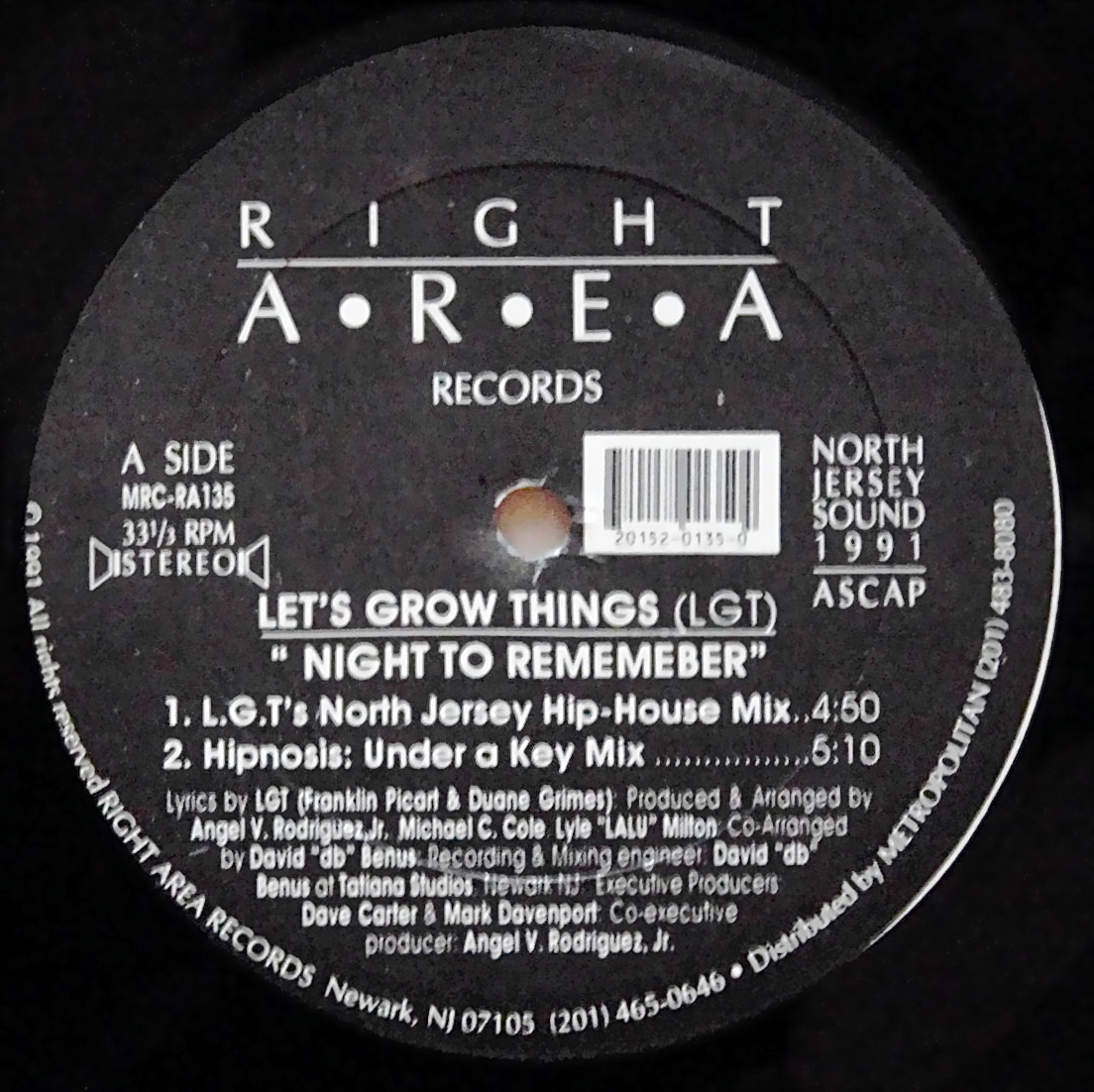 LET'S GROWN THINGS / Night To Rememeber