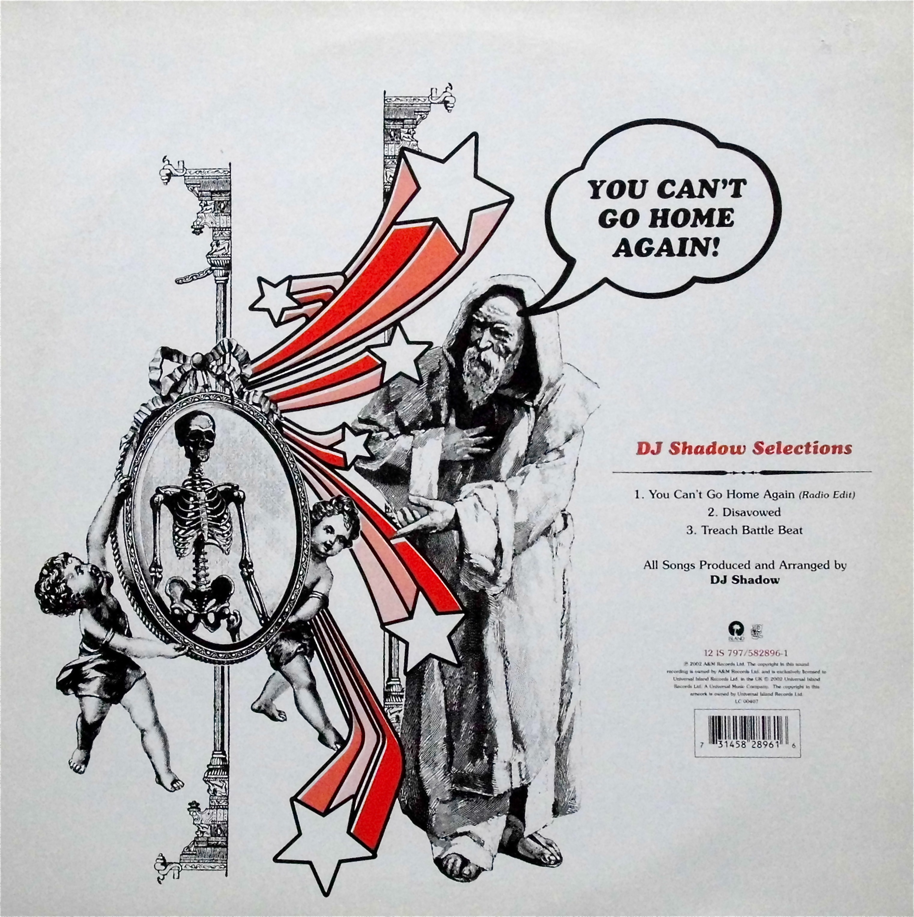 DJ SHADOW / You Can't Go Home Again