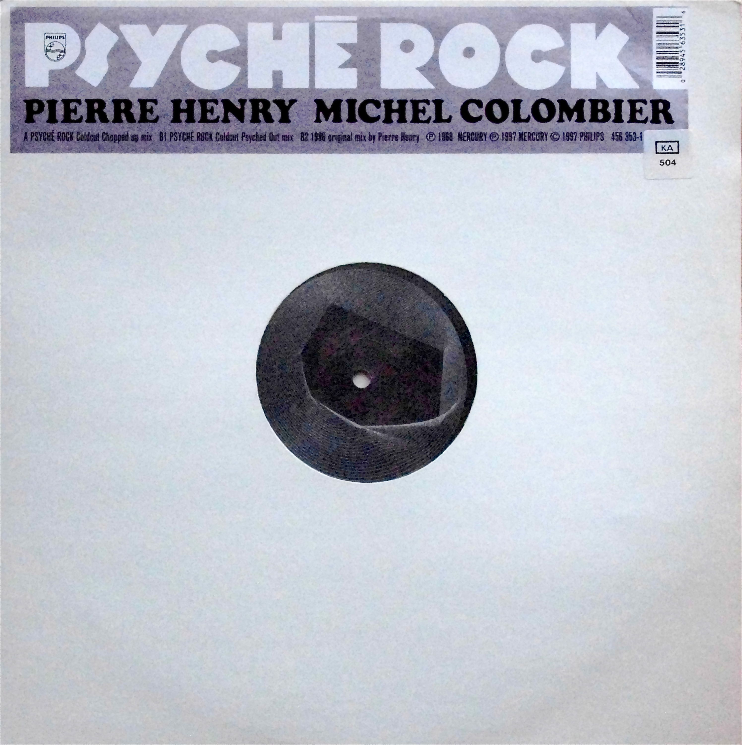 PIERRE HENRY & MICHEL COLOMBIER / Psyche Rock