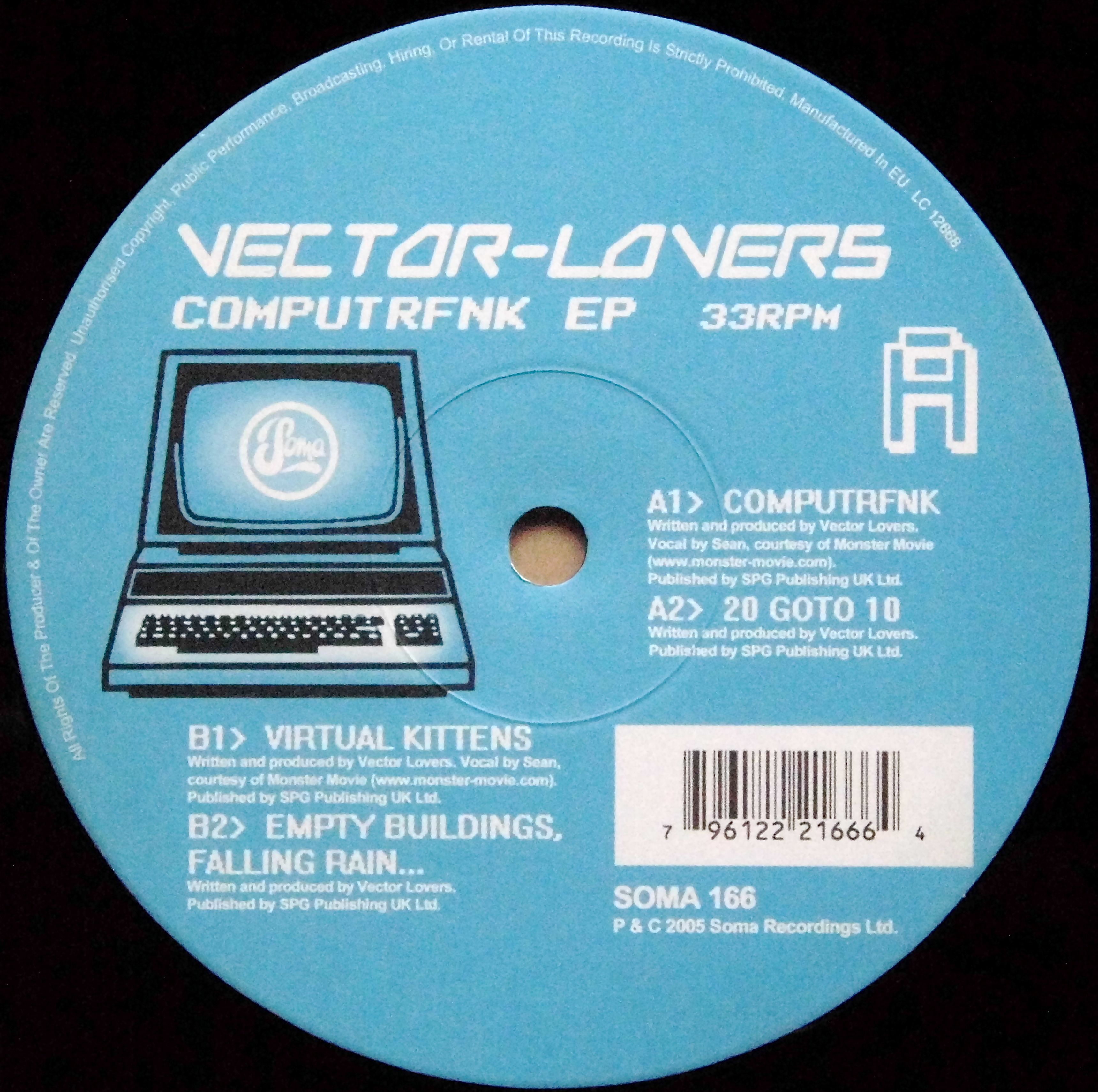 VECTOR LOVERS / Computrfnk EP