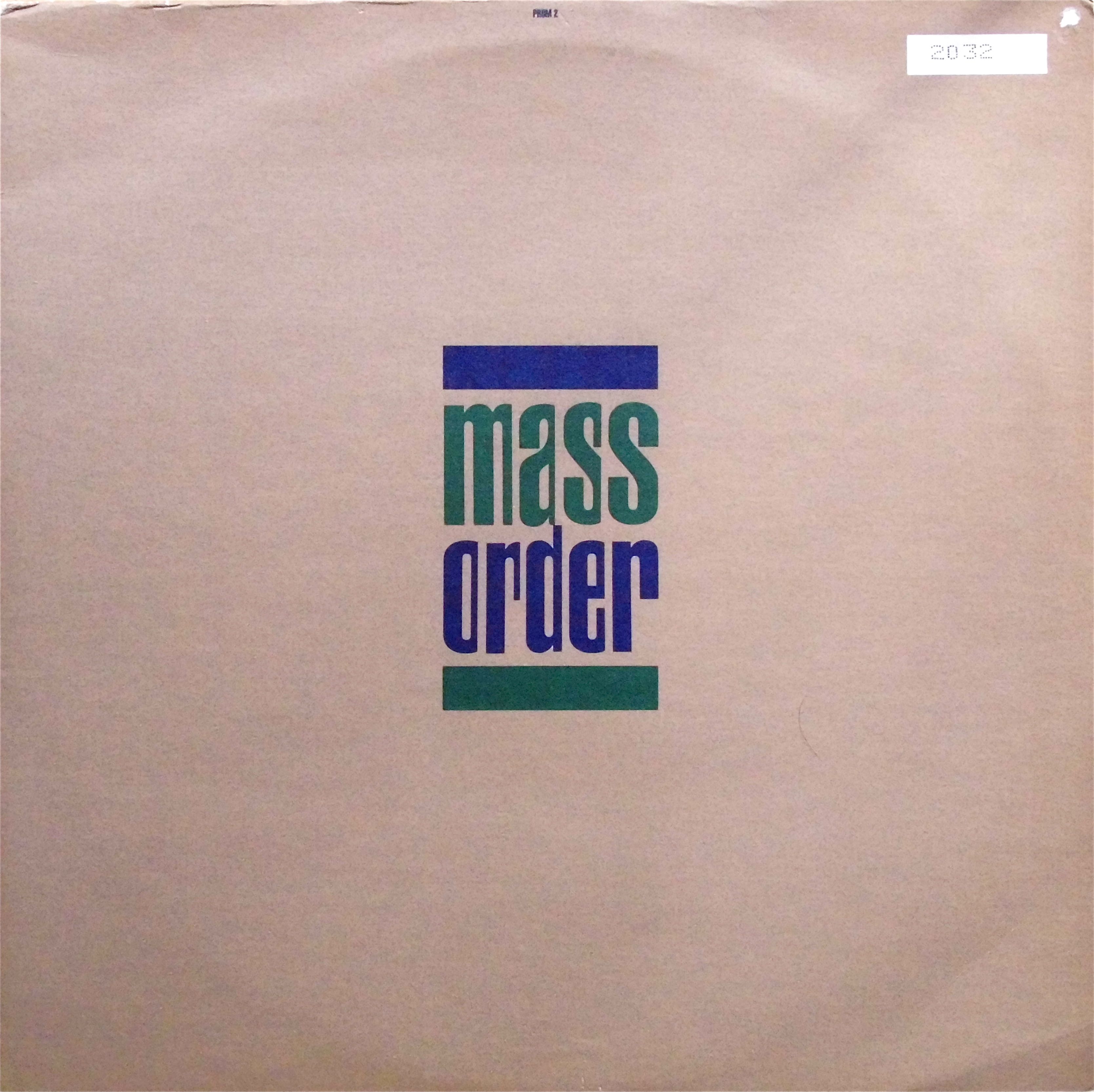 MASS ORDER / Lift Every Voice (Take Me Away)