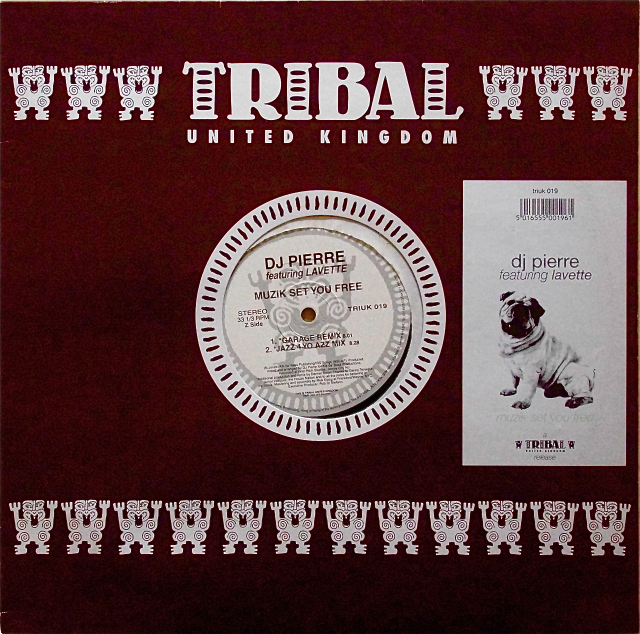 DJ PIERRE Featuring LAVETTE / Muzik Set You Free