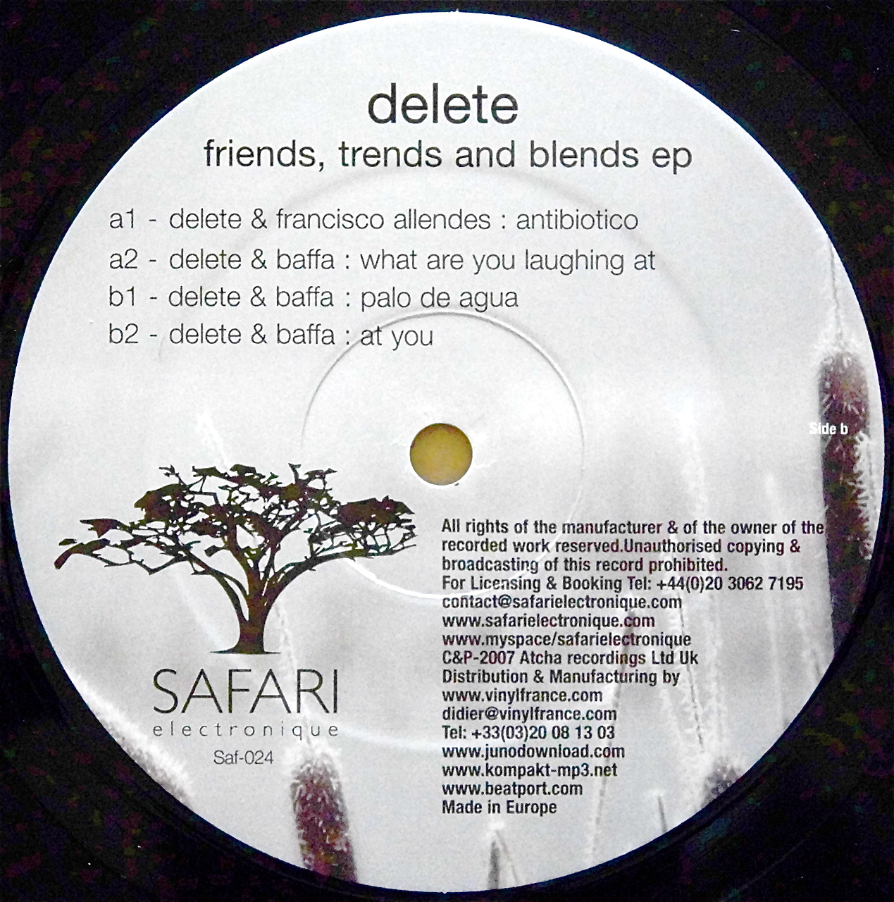 DELETE / Friends, Trends And Blends EP