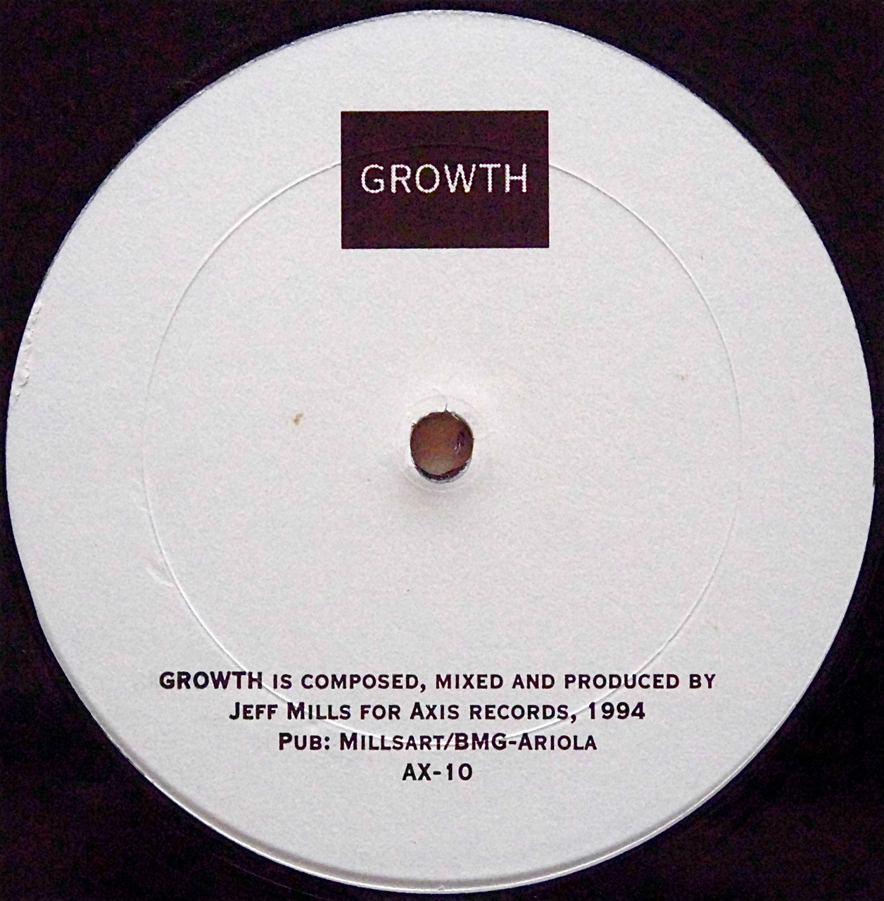 JEFF MILLS / Growth