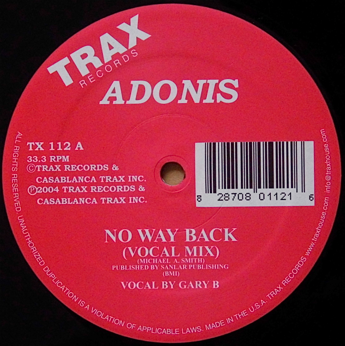ADONIS / No Way Back