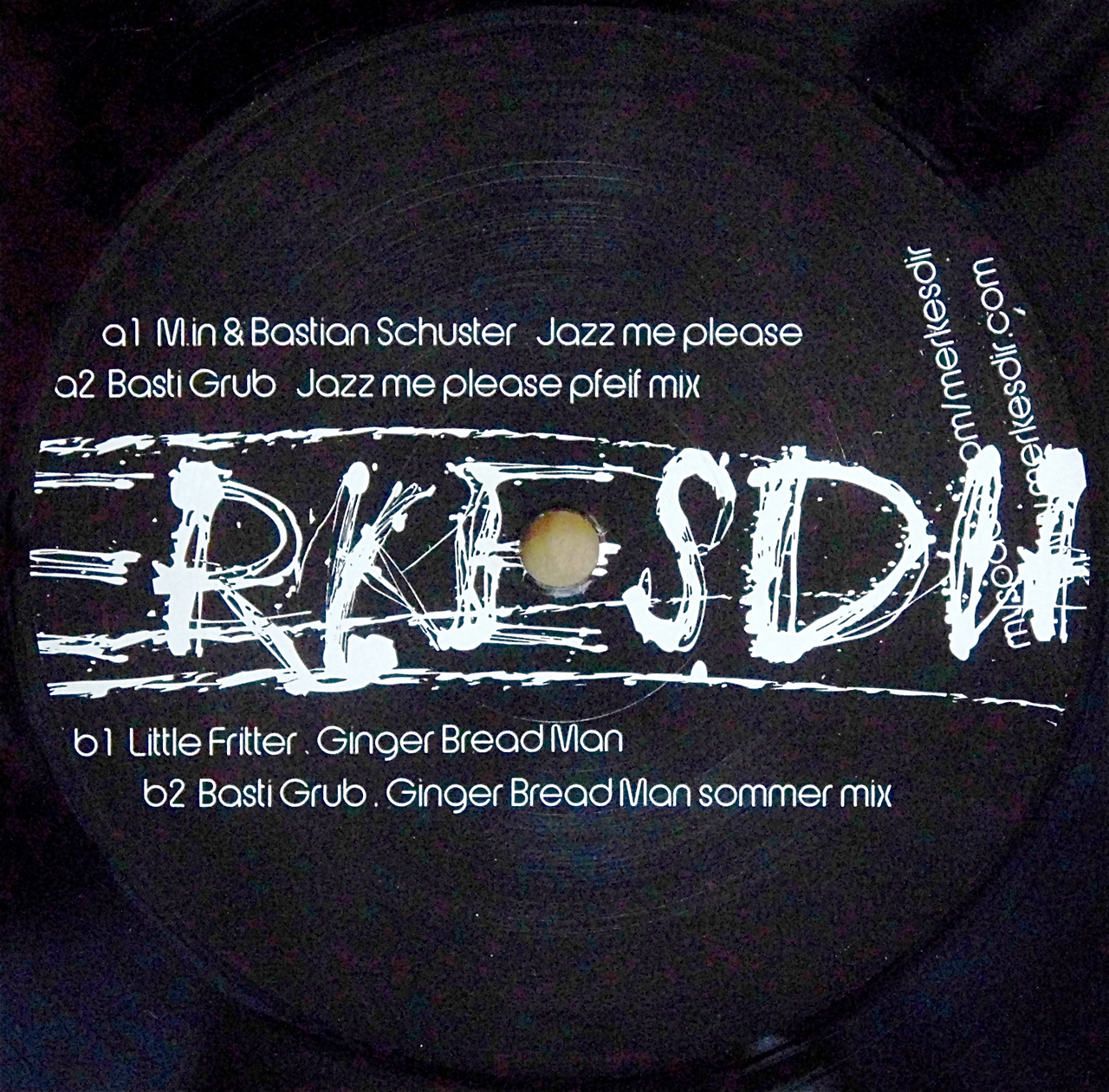 M.in & BASTIAN SCHUSTER ・ LITTLE FRITTER / Jazz Me Please ・ Gingerbreadman