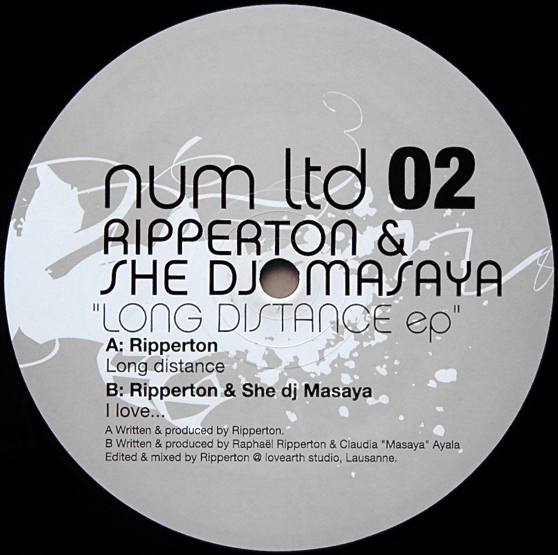 RIPPERTON & SHE DJ MASAYA / Long Distance EP