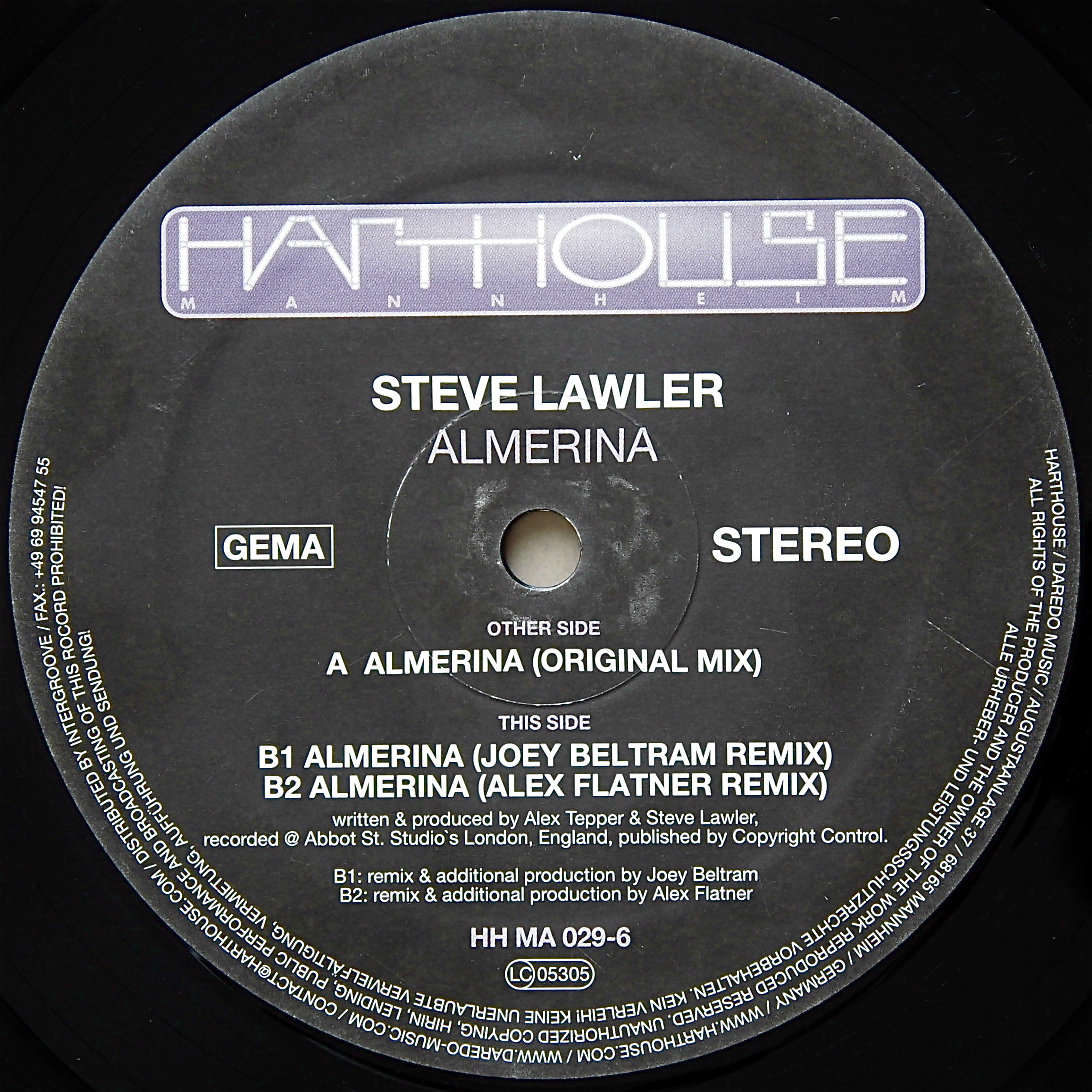 STEVE LAWLER / Almerina