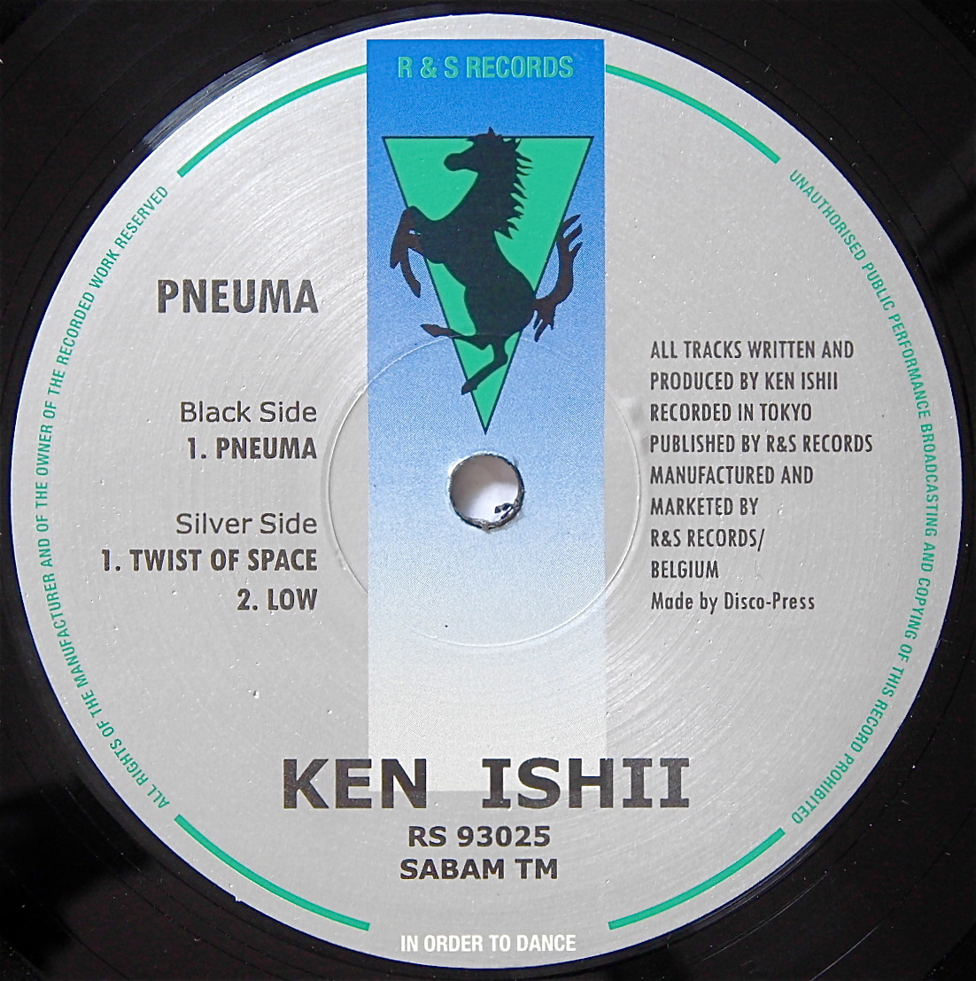 KEN ISHII / Pneuma