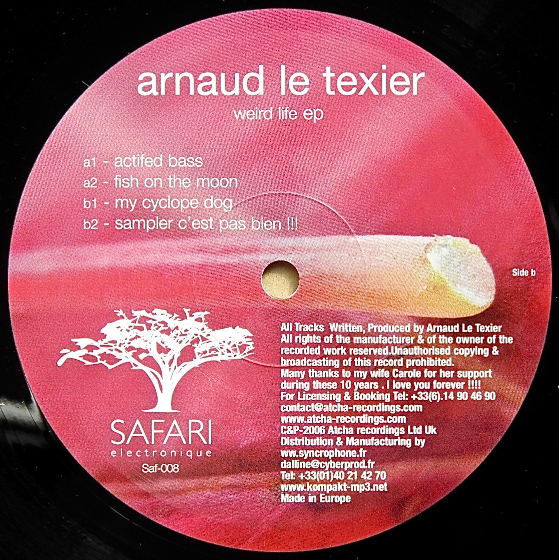 ARNAUD LE TEXIER / Weird Life EP