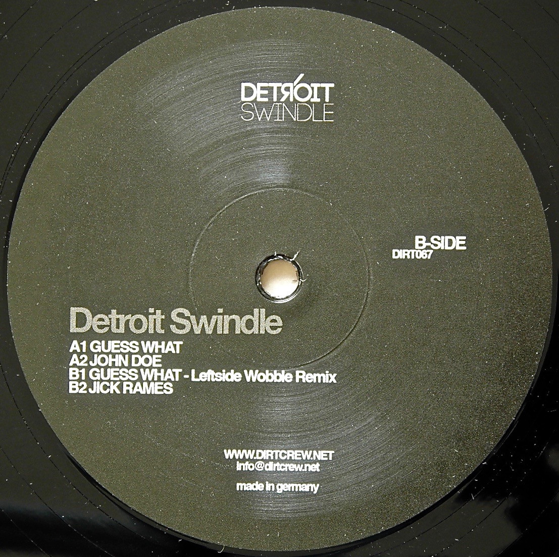 DETROIT SWINDLE / Guess What EP