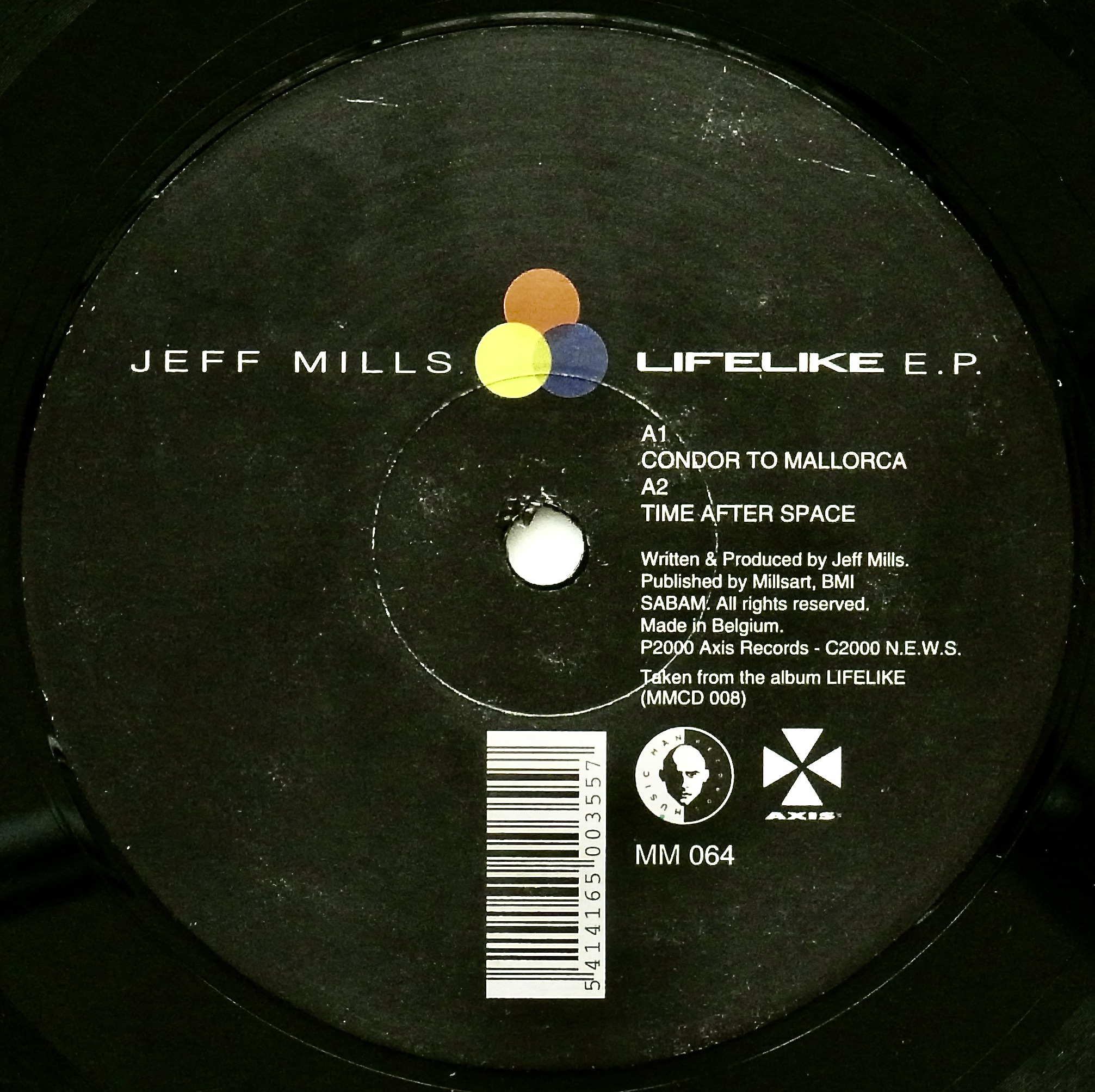 JEFF MILLS / Lifelike EP