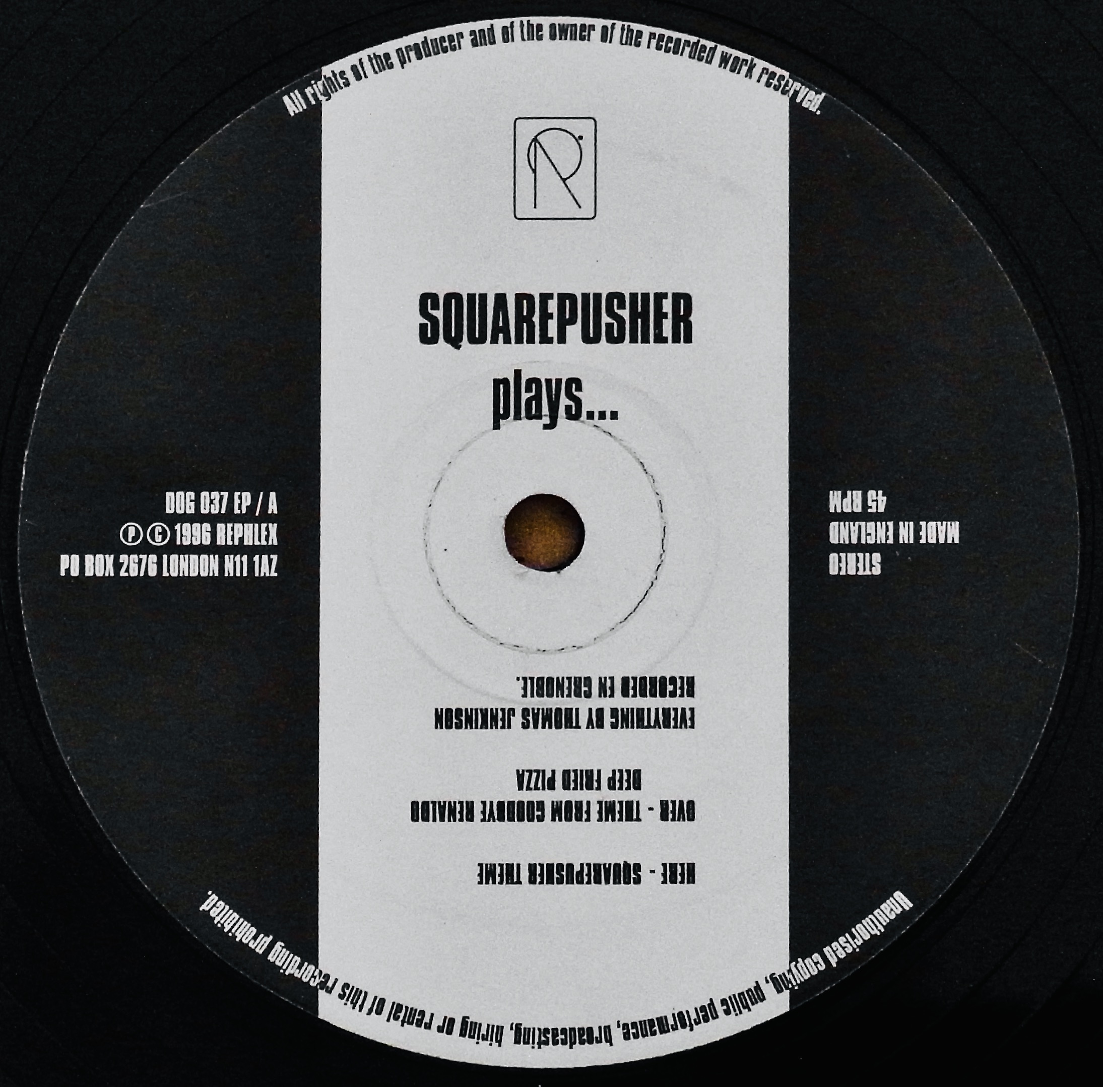 SQUAREPUSHER / Squarepusher Plays...