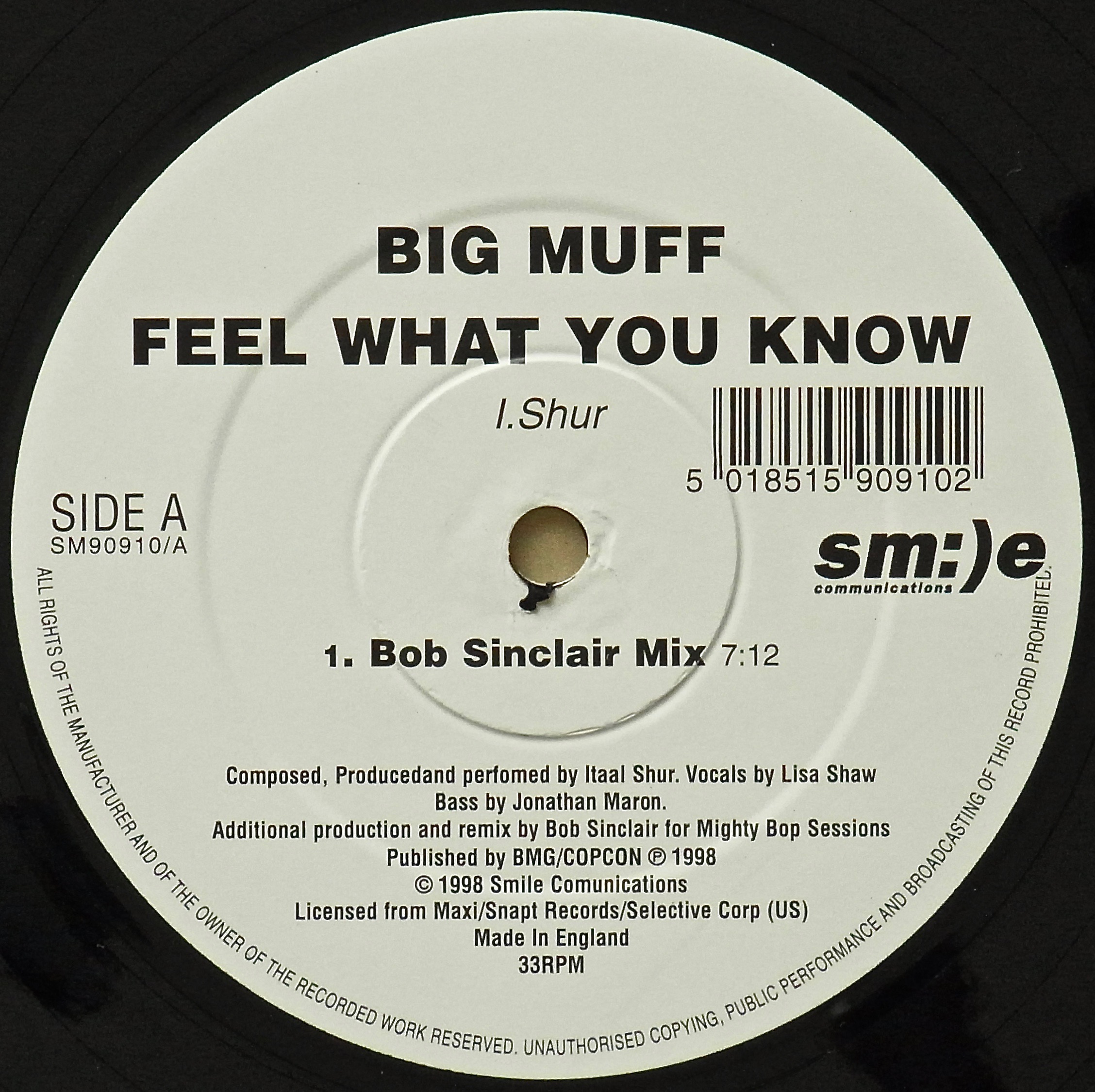 BIG MUFF / Feel What You Know