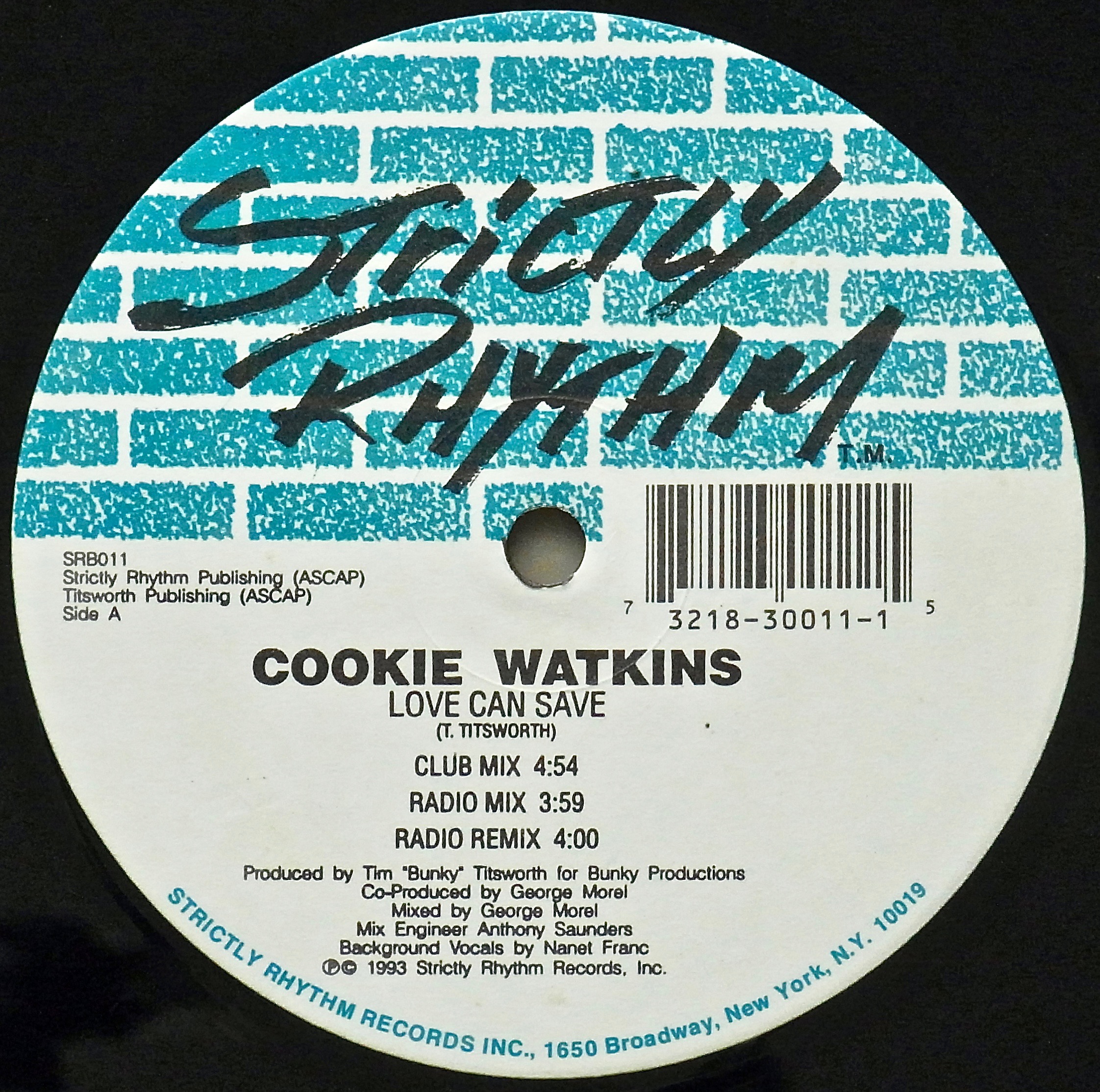 COOKIE WATKINS / Love Can Save