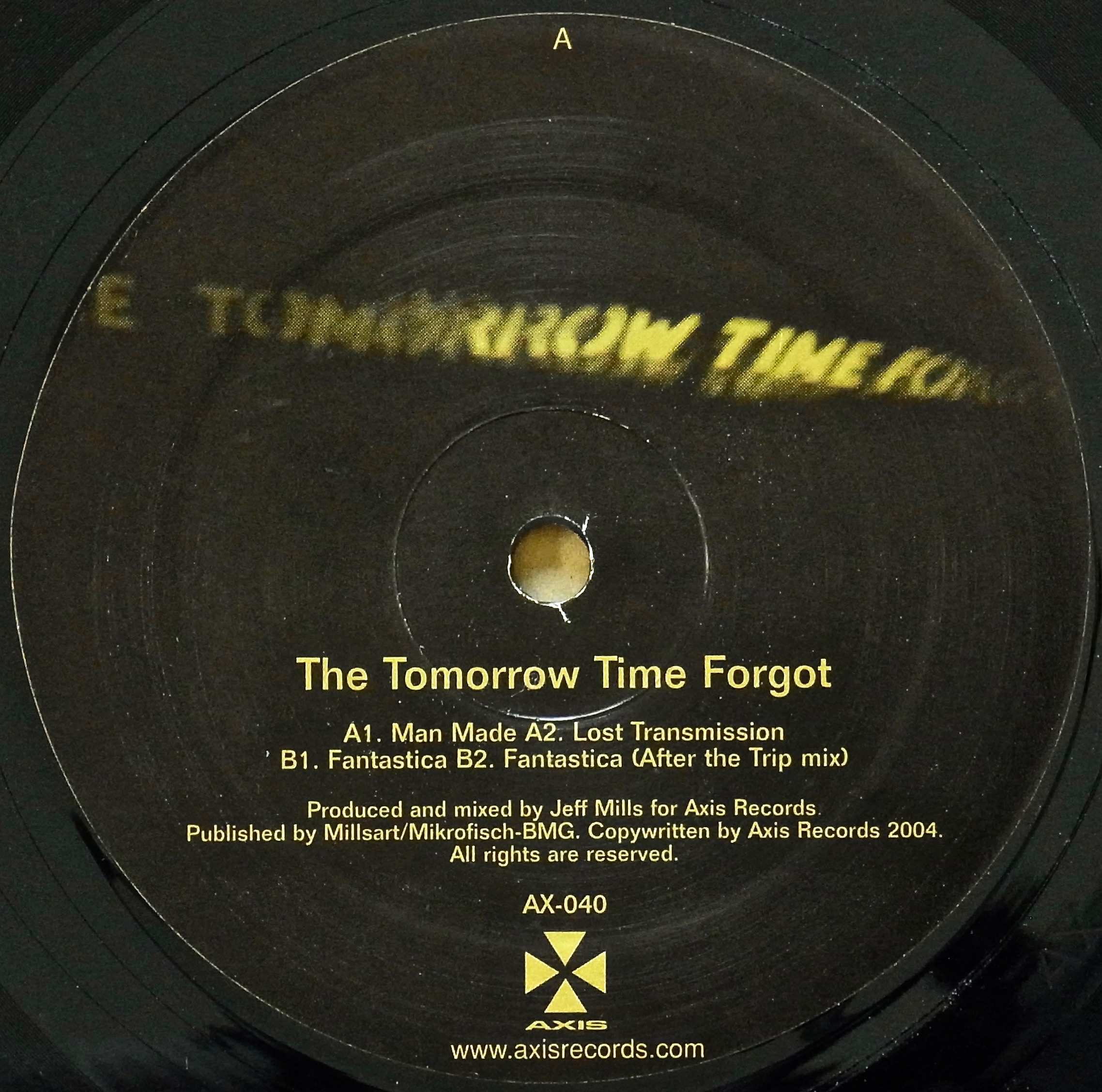 JEFF MILLS / The Tomorrow Time Forgot