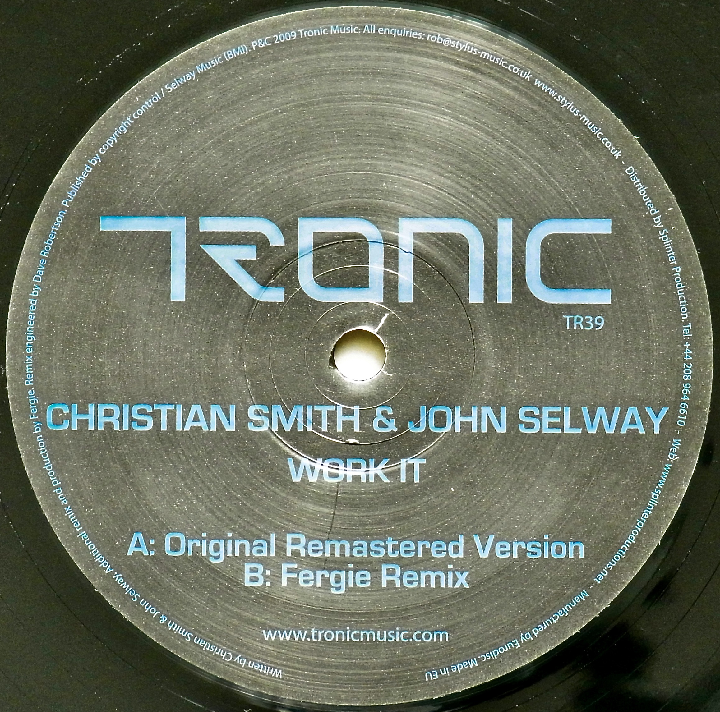 CHRISTIAN SMITH & JOHN SELWAY / Work It
