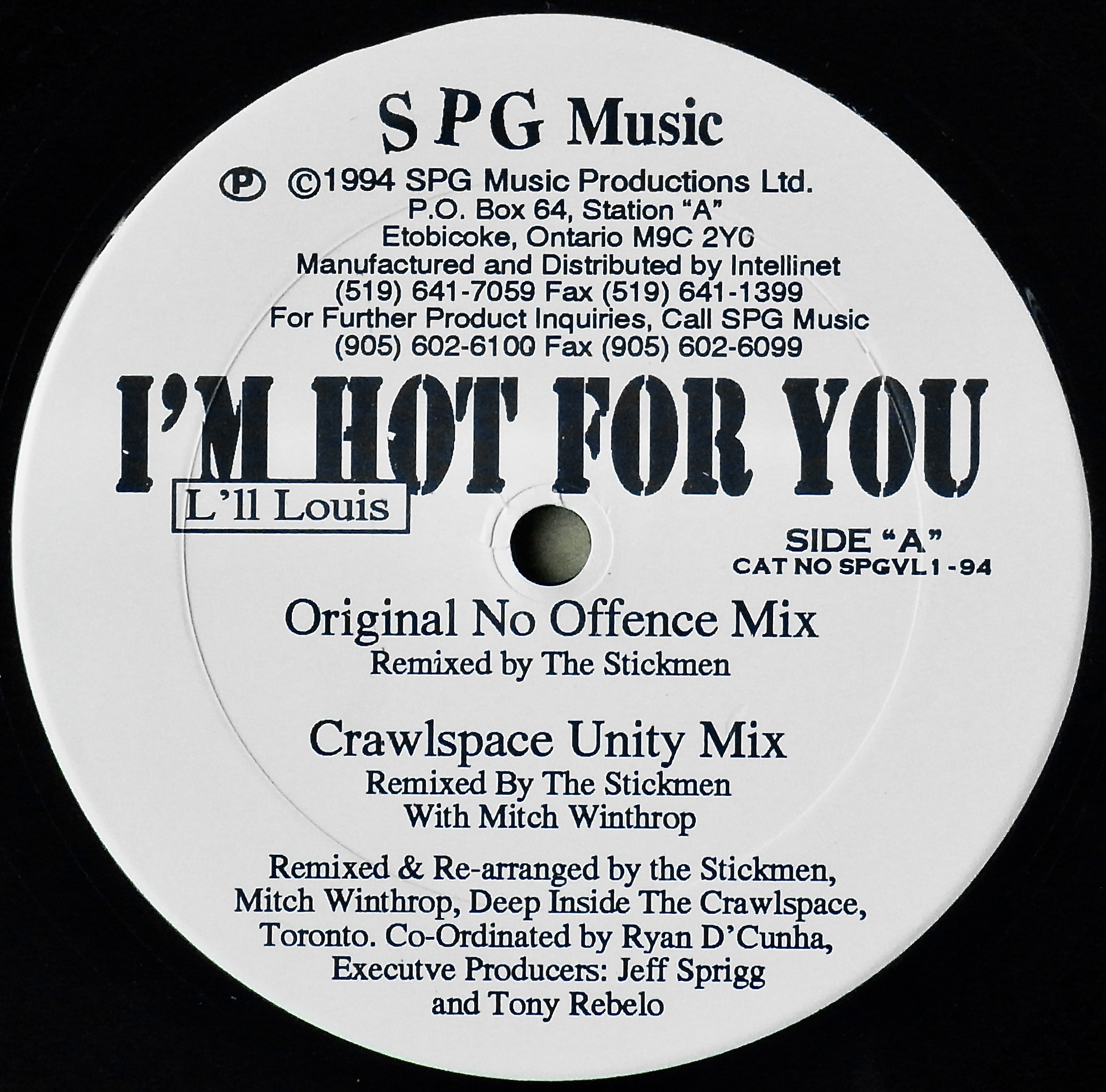 L'LL LOUIS / I'm Hot For You