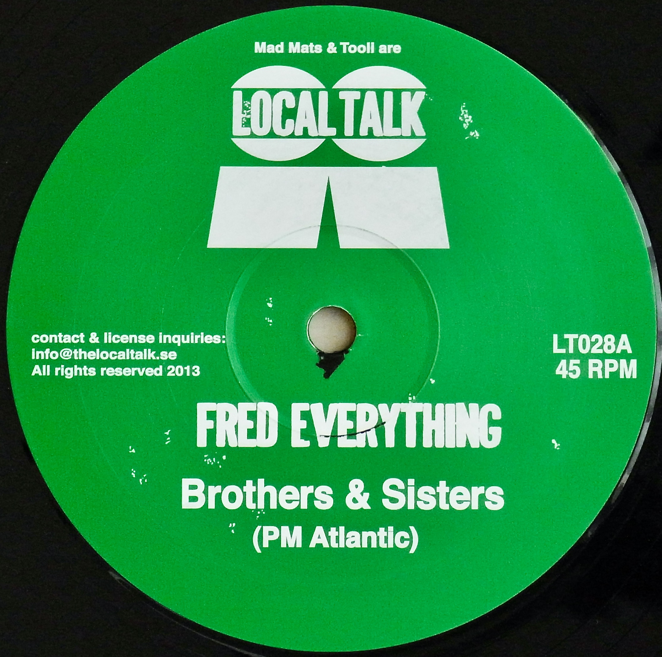 FRED EVERYTHING / Brothers & Sisters